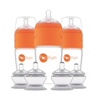 PopYum Baby Bottle - 3pcs 9oz Bottle